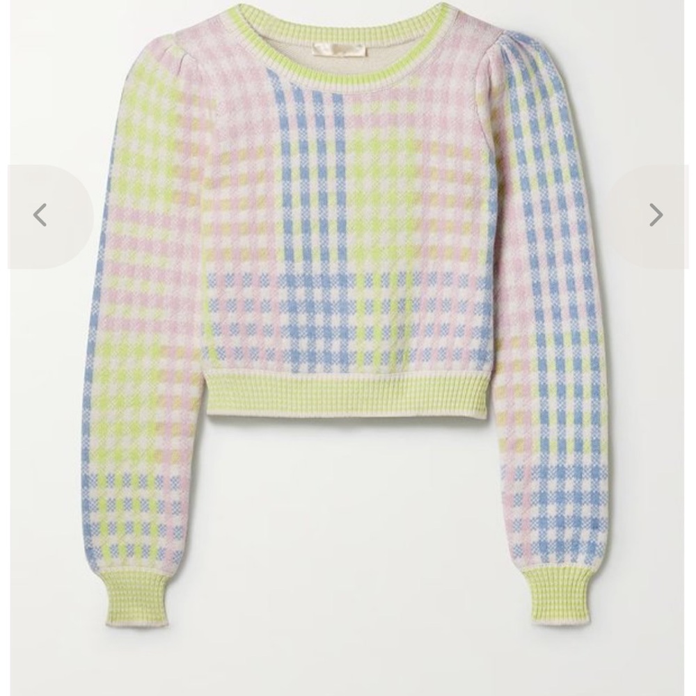 LoveShackFancy Cropped sweater